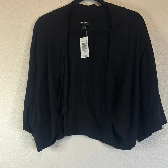 PLUS SIZE: Torrid Women's Black Sweater - Picture 1 of 3